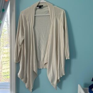 🪩cream coverup blouse